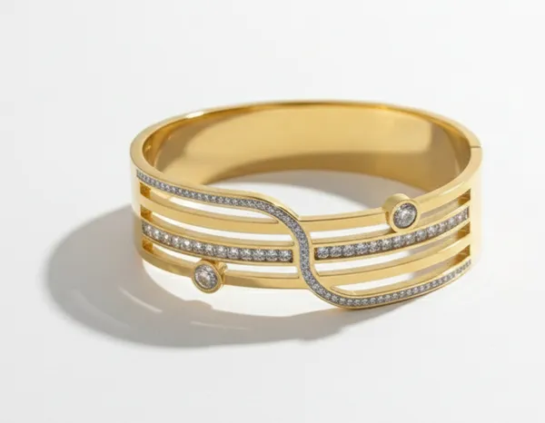 Gold_Meridian_Pav_Bracelet_For_Women
